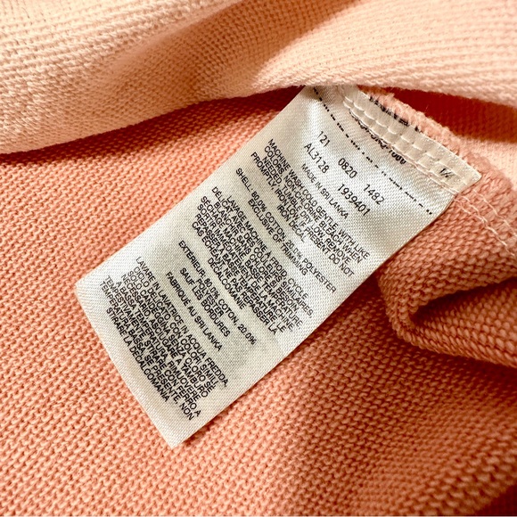 Columbia Women's Color Block Peach and Pink Logo French Terry Hoodie • XLarge - Picture 7 of 10